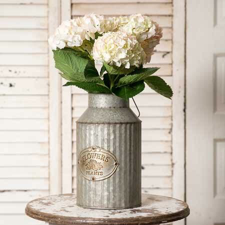 Flowers Tin Can