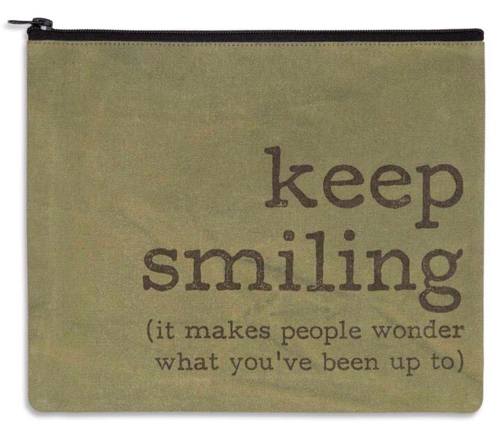 Keep Smiling Travel Bag
