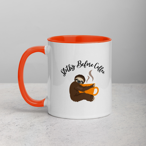 Slothy Before Coffee Mug